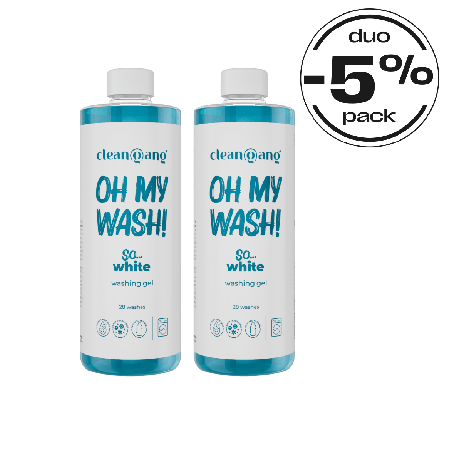 Waschgel für weiße Wäsche – Duo Pack (2 × 28 WL)