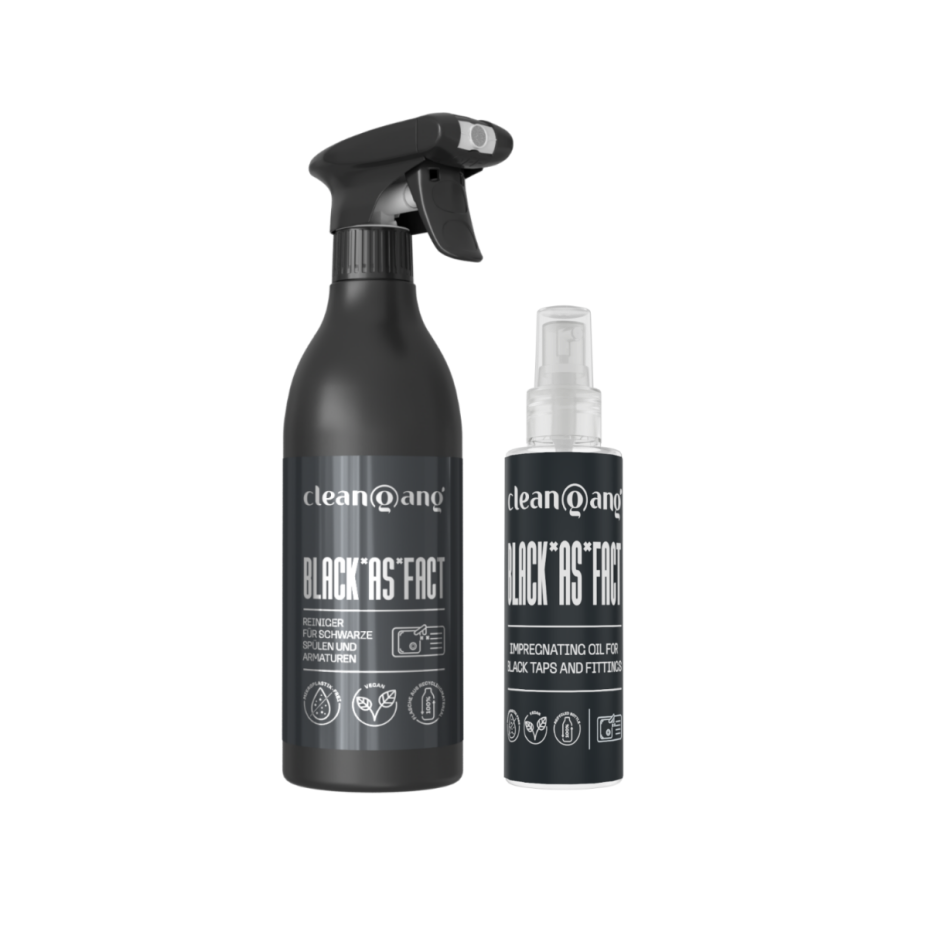 Set für schwarze Spülen & Armaturen