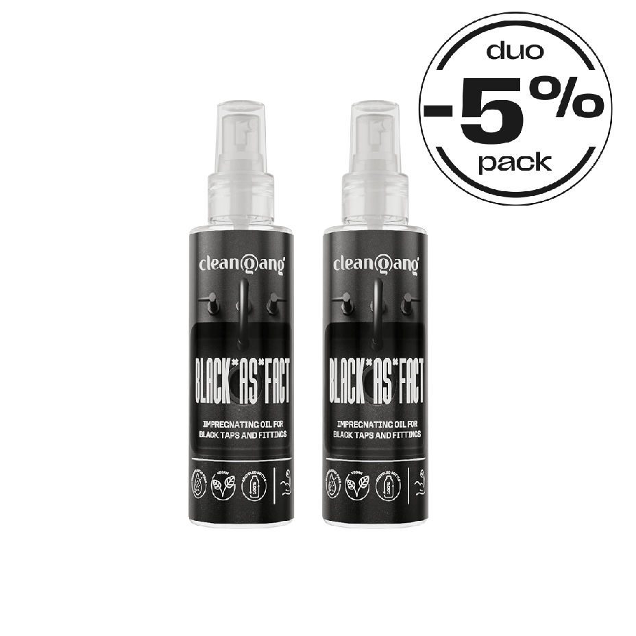 Imprägnieröl für schwarze Spülen & Armaturen – Duo Pack