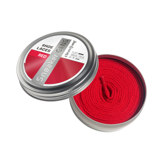 Schnürsenkel flach rot, 120 cm