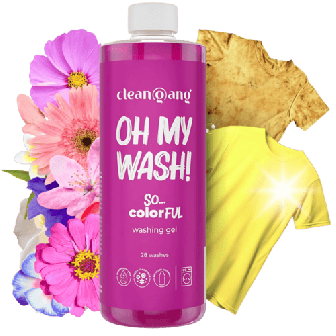 Waschgel für Buntes