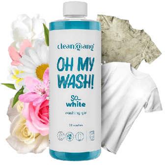 Waschgel für Weißes