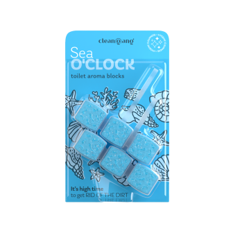 WC-Duftspüler 3-Tabs Sea o'clock, 2 Stück