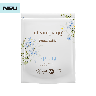 Universal Waschmittel-Blätter Spring, 25 Stück