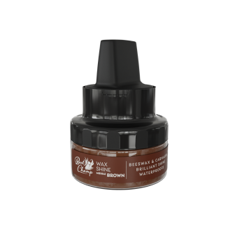 Schuhwax braun, 50 ml