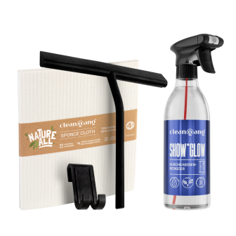 Set zur Reinigung der Duschkabine