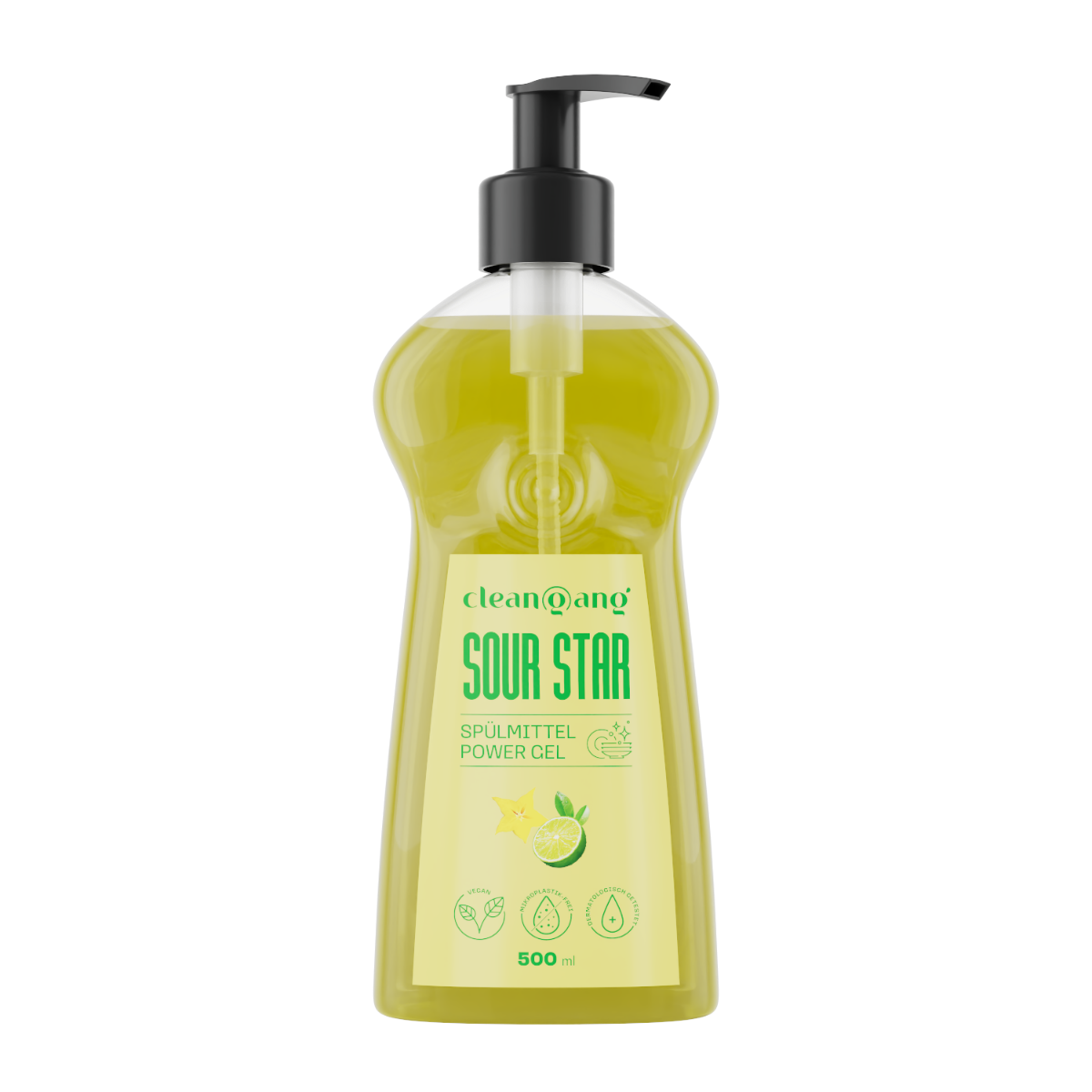 Geschirrspülmittel Limette & Sternfrucht im Pumpspender, 500 ml