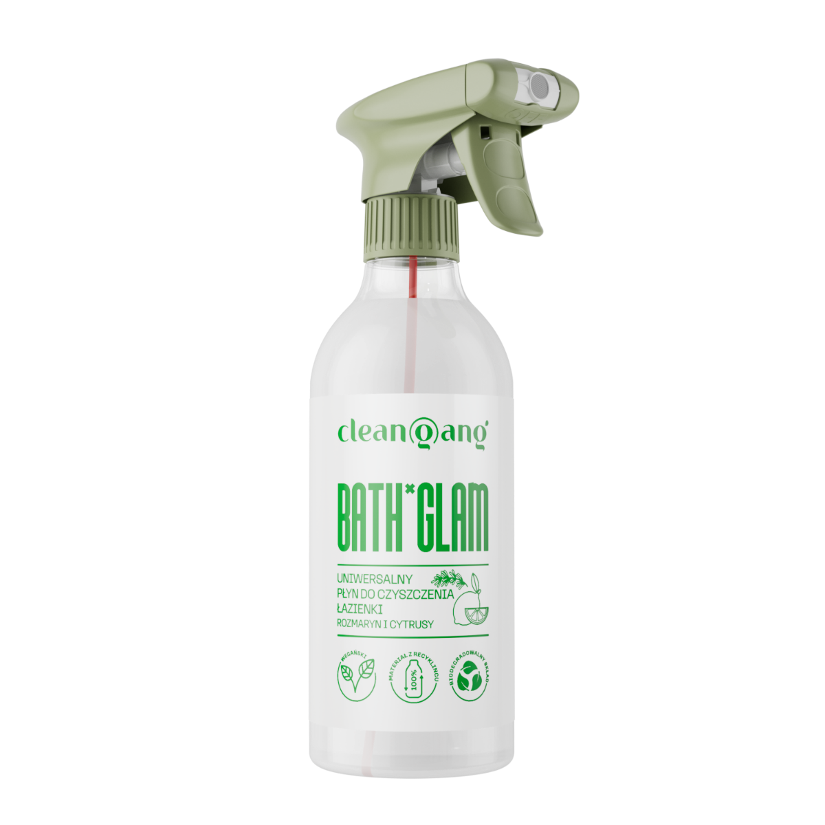 Bathroom cleaner Rosemary & Citrus with trigger, 500 ml