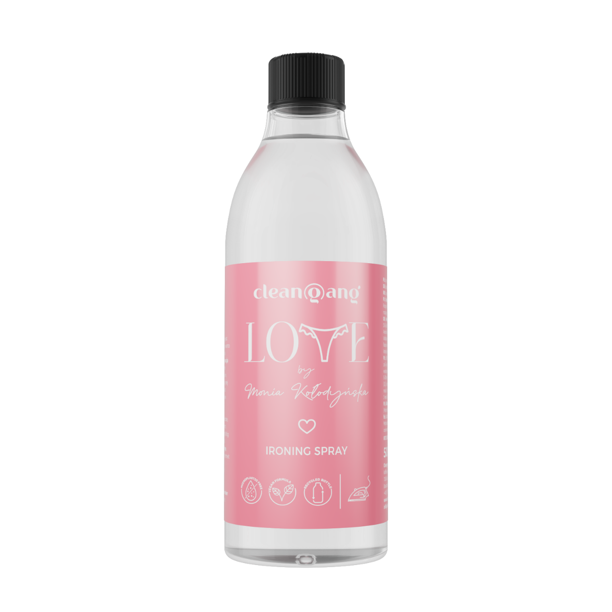 Bügelspray ohne Sprühkopf, 500 ml