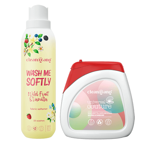 Waschmittel Caps & Weichspüler Set