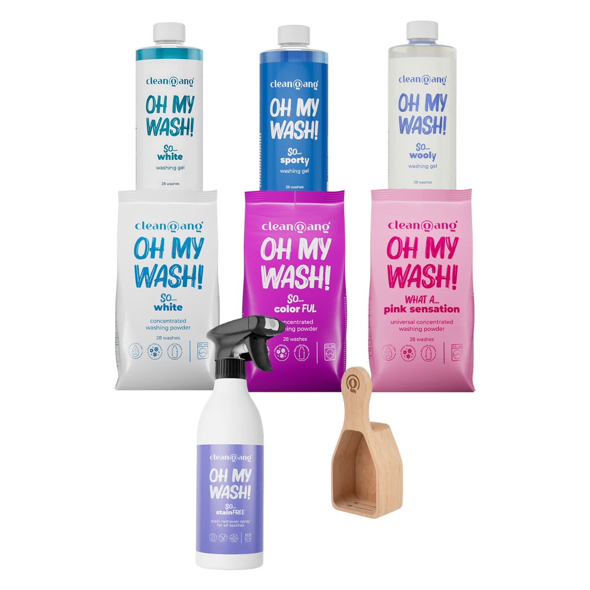 XL Waschmittel Set – by Sara Desideria