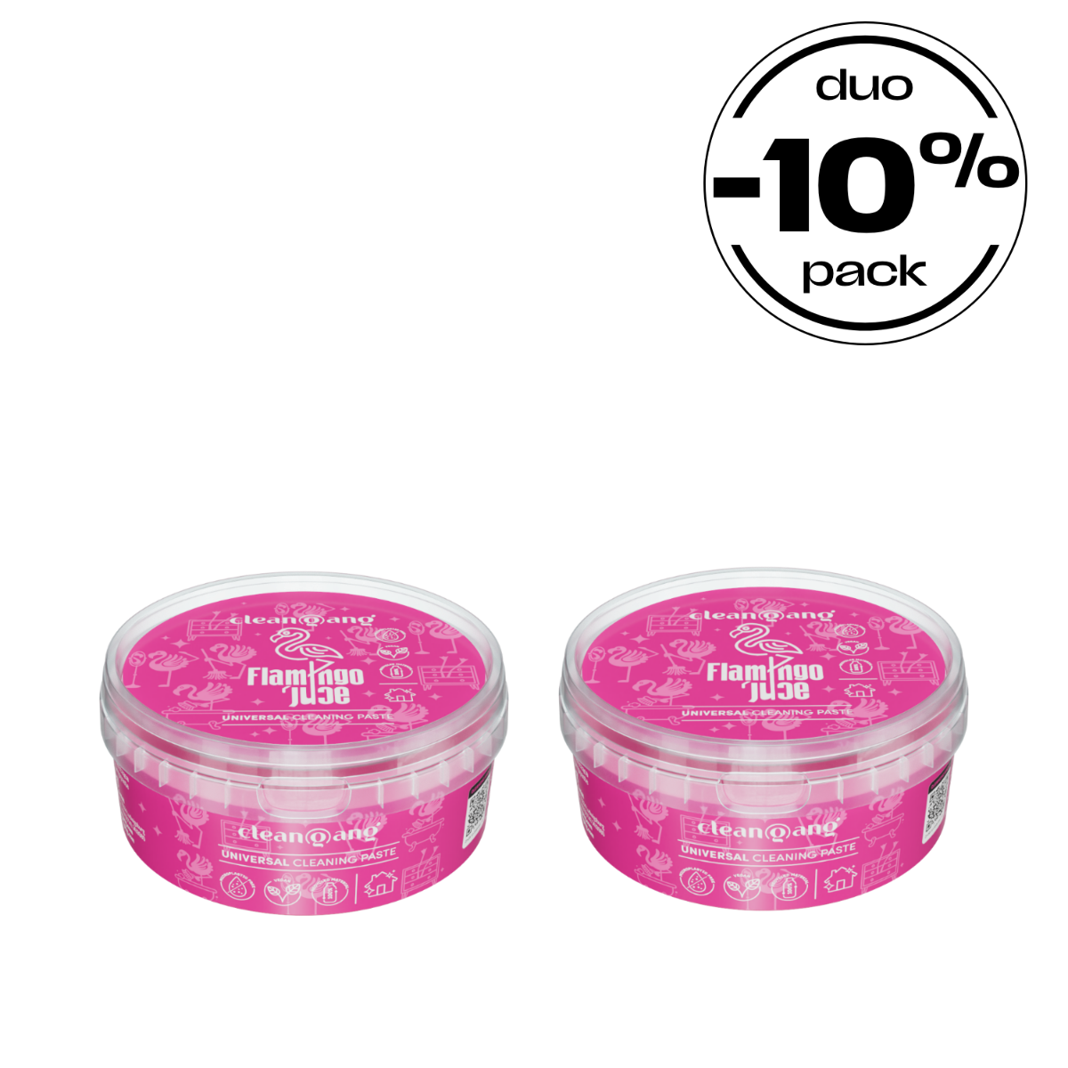 Flamingo Reinigungspaste Duo Pack