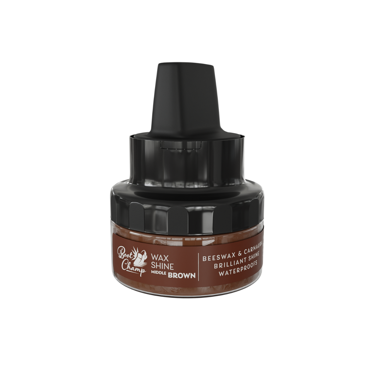 Schuhwax braun, 50 ml