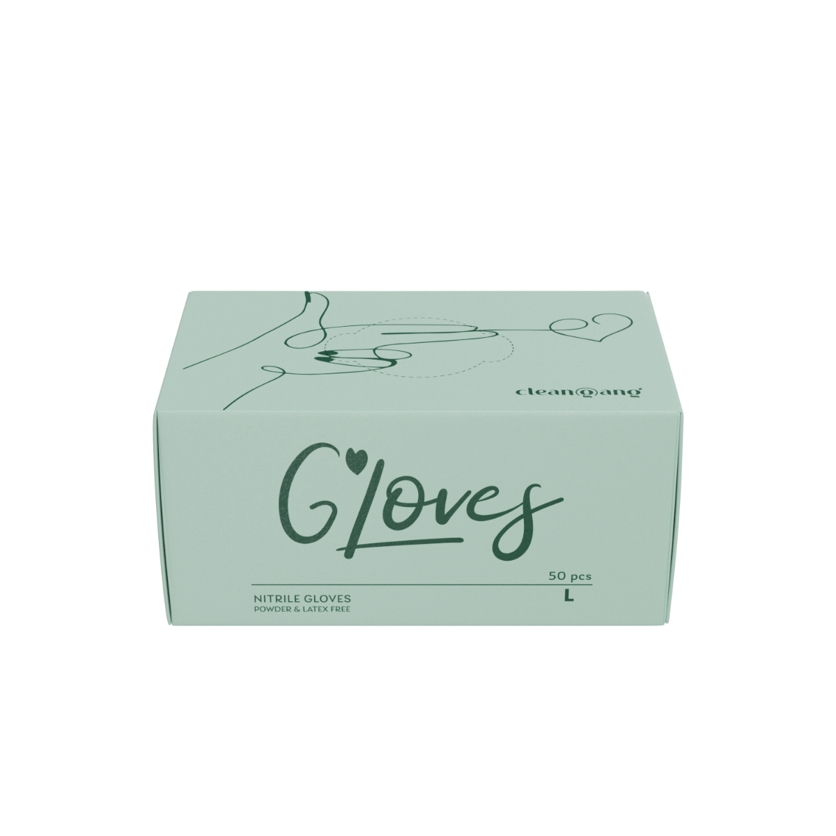 Einmalhandschuhe Latexfrei Gr. L, 50 Stück