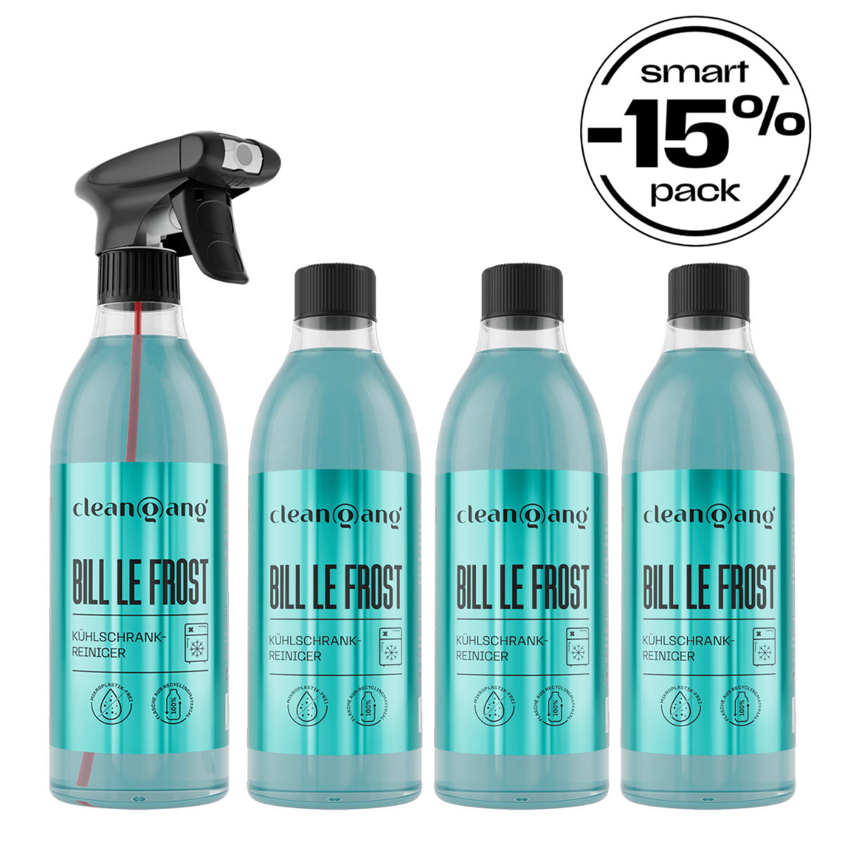 Smart Pack BILL LE FROST – Kühlschrankreiniger & Refill-Flaschen