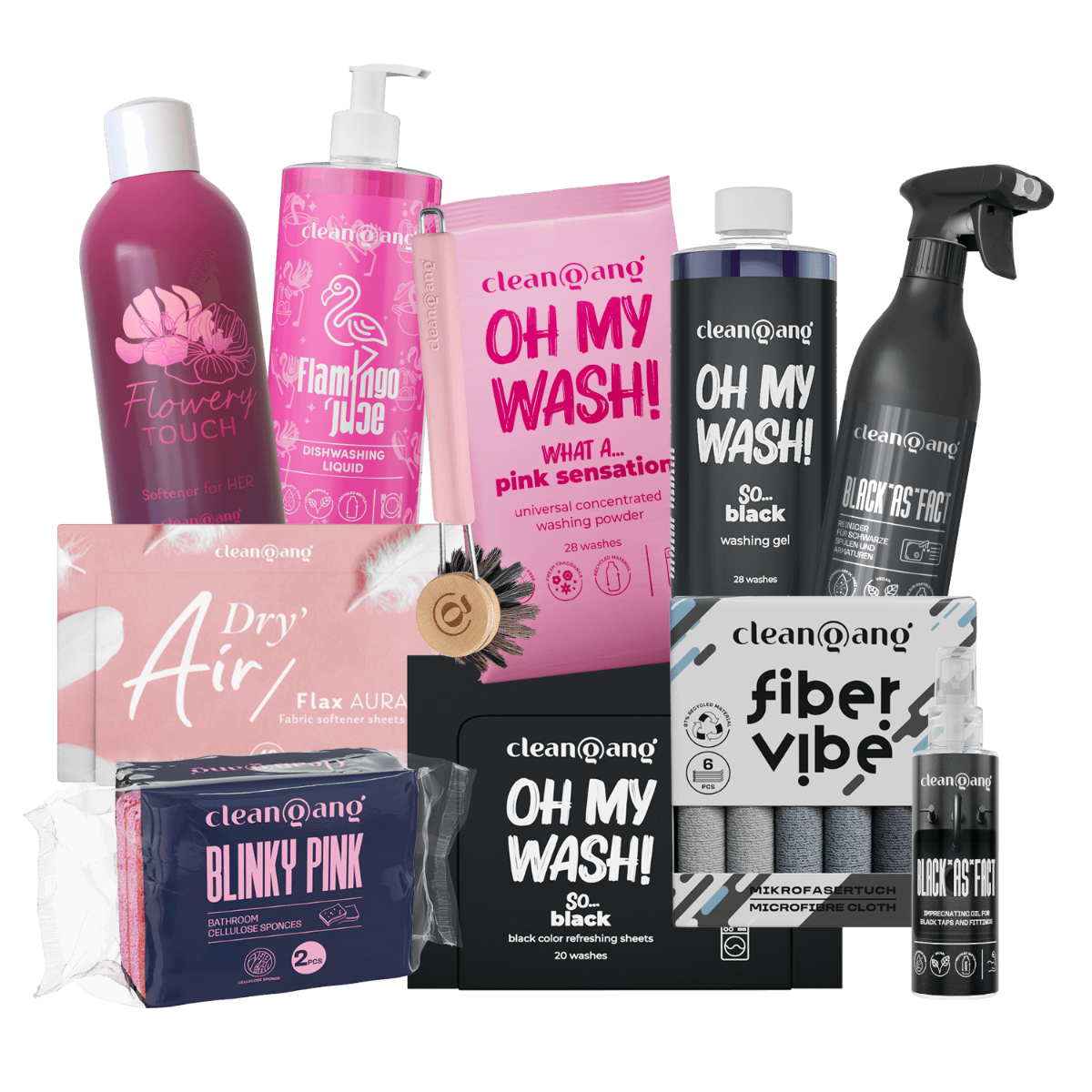 Love, Laugh, Laundry - Valentinstags-Set