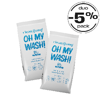 Waschpulver für weiße Wäsche – Duo Pack (2 × 28 WL)