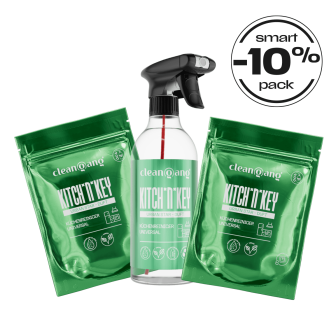 Smart Pack KITCH’n’KEY Urban Star – Küchenreiniger & Refill-Caps